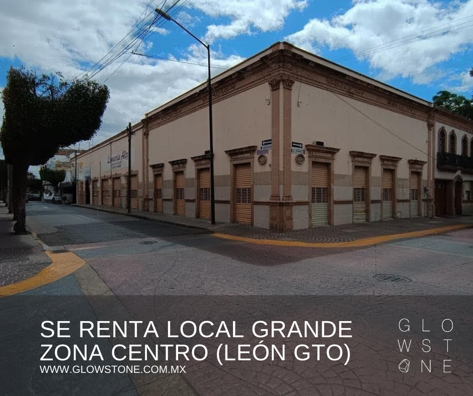 LOCAL COMERCIAL GRANDE EN EL CENTRO