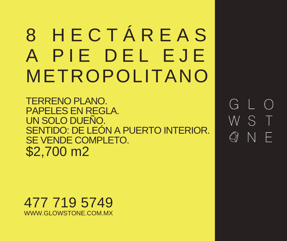 8 HECTÁREAS SOBRE EL EJE METROPOLITANO – MAYORCA