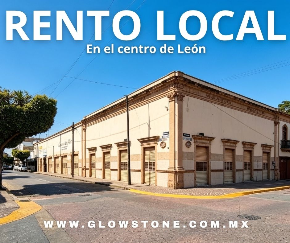 Local Comercial en Renta en Zona Centro de León Guanajuato | 413 m² en Esquina con Oficinas y Doble Altura