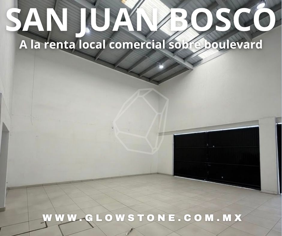 Local comercial con bodega en renta en León Guanajuato sobre Blvd. San Juan Bosco Local comercial con bodega en renta en León Guanajuato sobre Blvd. San Juan Bosco