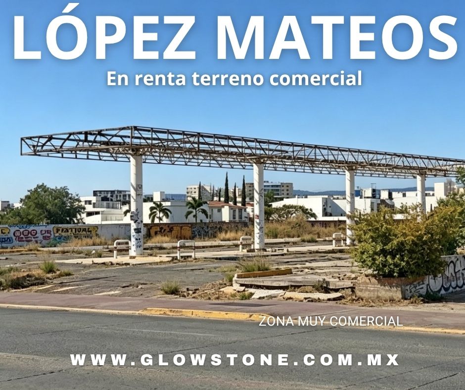 Terreno en renta sobre López Mateos León Guanajuato | 1,457 m² con alto flujo vehicular