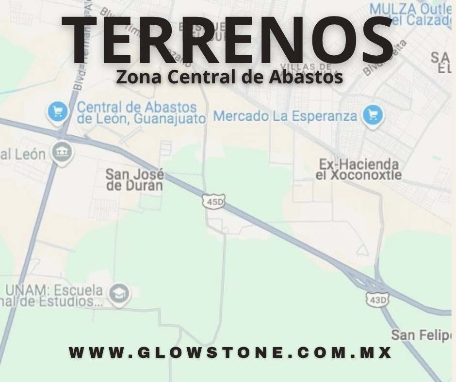 TERRENOS ZONA CENTRAL DE ABASTOS
