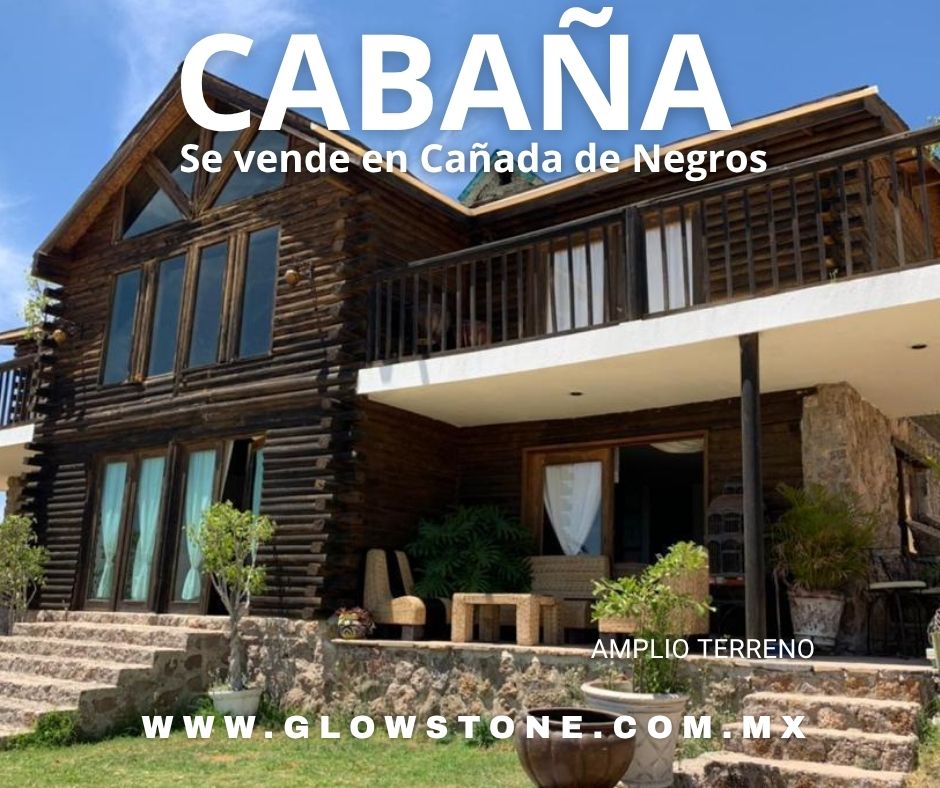 Cabaña en Venta en Cañada de Negros, Purísima del Rincón Guanajuato | Vista Panorámica y Gran Terreno