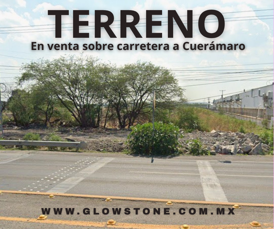 SE VENDE TERRENO CARRETERA A CUERÁMARO