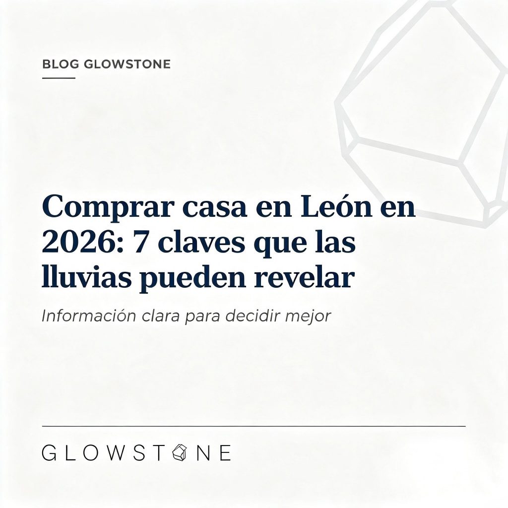 Comprar casa en León en 2026: 7 claves esenciales que las lluvias pueden revelar