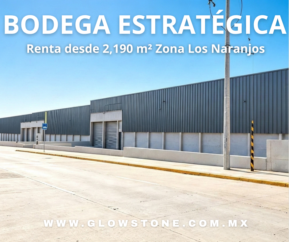 Bodegas en renta León Guanajuato | Amplias y estratégicas desde 2,190 m²