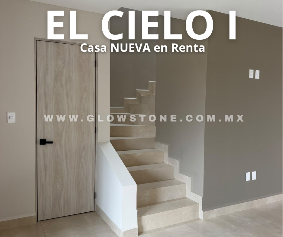 Casa nueva en renta en El Cielo I León