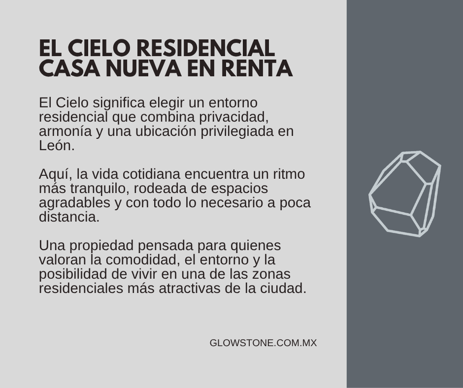 Casa nueva en renta en El Cielo Residencial León